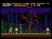 Akumajou Dracula, capture d'écran